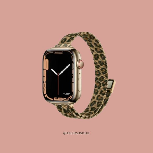 Accessories - Slim Apple Watch Band in Stainless Steel Magnet Design